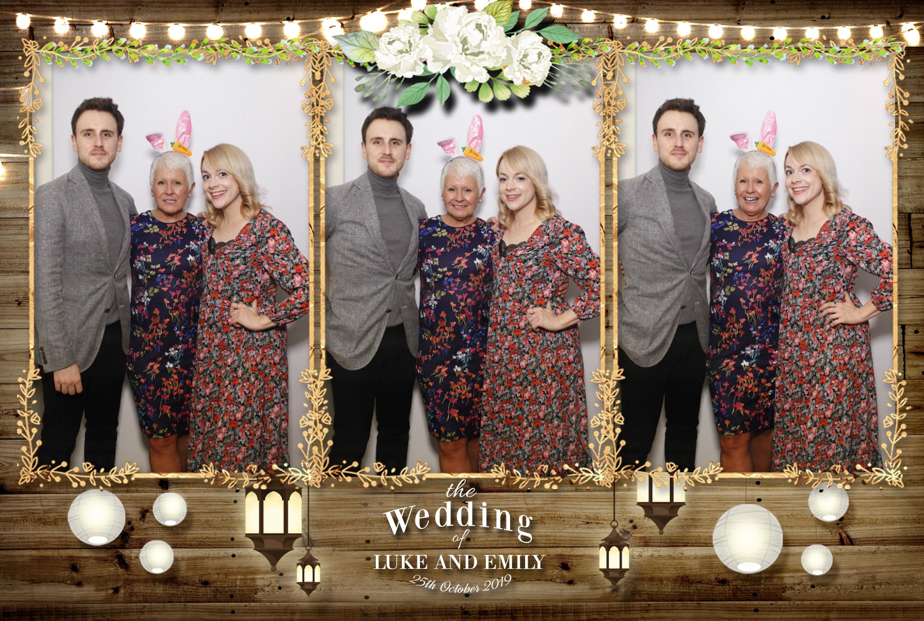 Luke & Emily's Wedding | View more photos from the event at gallery.myphotoboothexperience.co.uk/u/MyPhotoBoothExperienceLtd/Luke-Emilys-Wedding